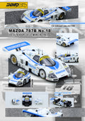 (PRE-ORDER) INNO64 1/64 MAZDA 787B No.18 59th 24 Hours Le Mans 1991
