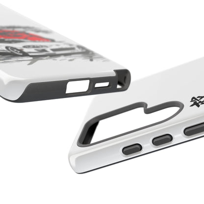 Japanese-Inspired Tough Phone Case with Car Design