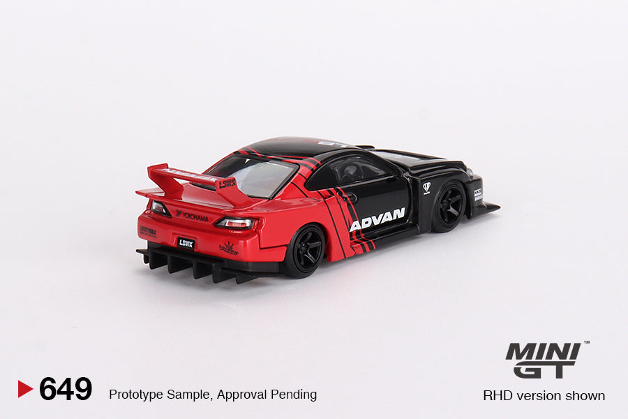 Mini GT Nissan LB-Super Silhouette S15 Silvia ADVAN #649