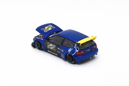 POPRACE 164 PANDEM CIVIC EG6 BLUEBLACK PR640365