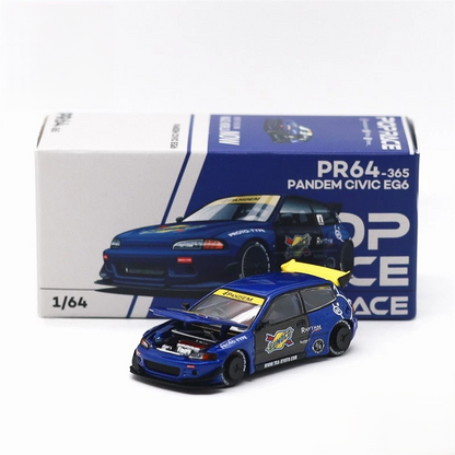 POPRACE 164 PANDEM CIVIC EG6 BLUEBLACK PR640365