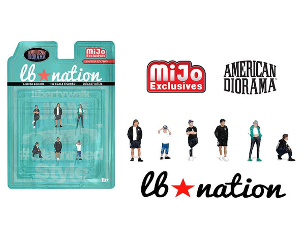 American Diorama 1:64 Figures Liberty Walk LB Nation – MiJo Exclusives