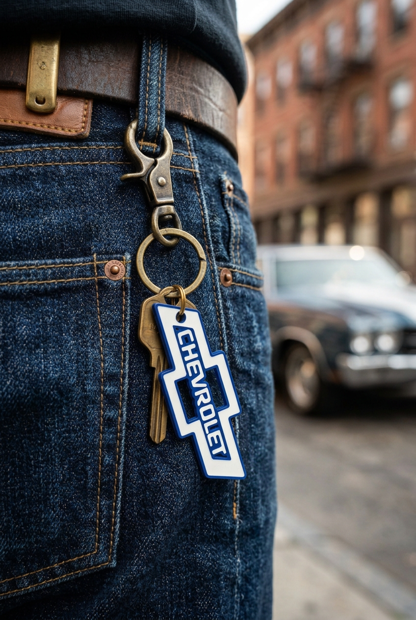 Chevrolet Logo Keychain