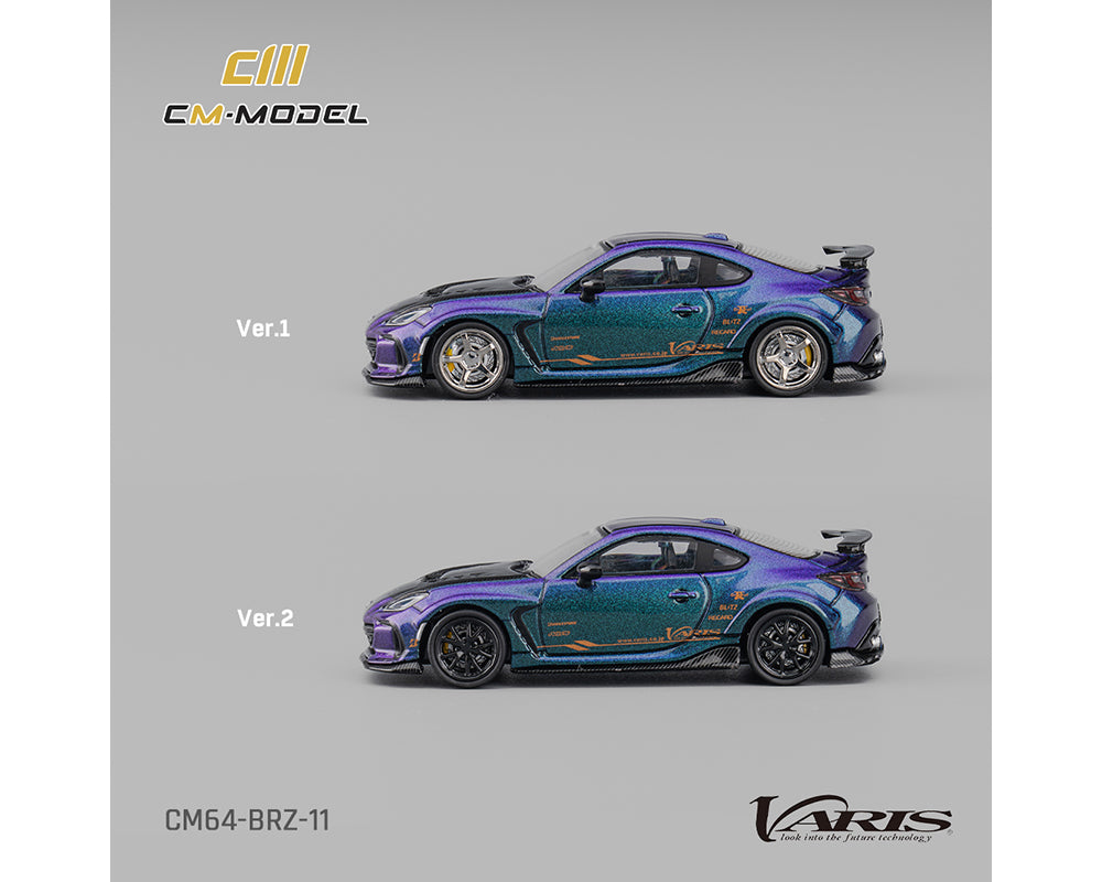 (COMING SOON) CM MODEL 164 SUBARU BRZ Varis ChromaFlair CM64-BRZ-11