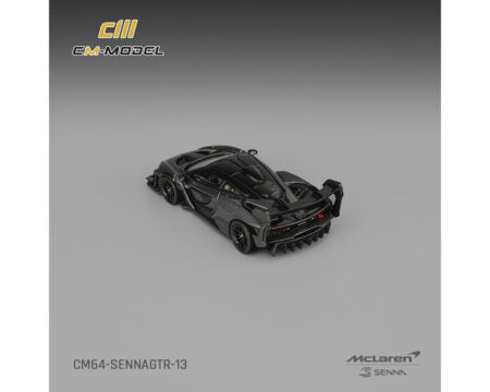 (COMING SOON)  CM MODEL 1/64 Mclaren Senna GTR Dark Gray CM64-SennaGTR-13