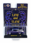 (CHASE) M2 Machines 1956 Chevrolet Bel Air 1:64 Low And Slow Purple HS73 1/64