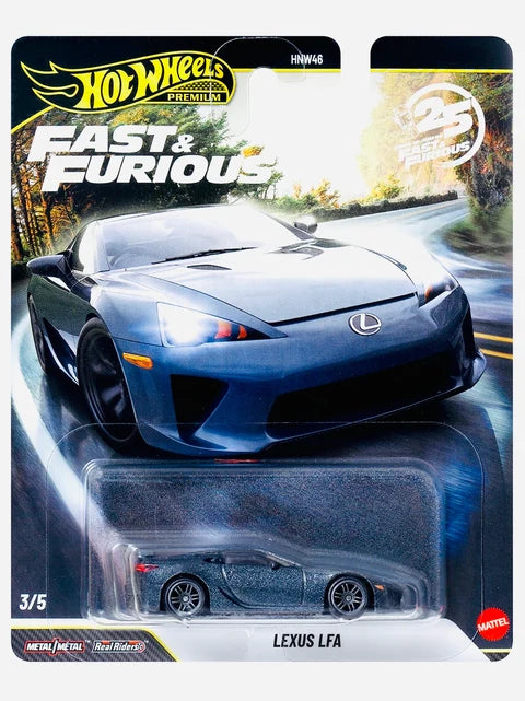 Lexus LFA Hot Wheels 2026 Fast & Furious 25th Anniversary Case R