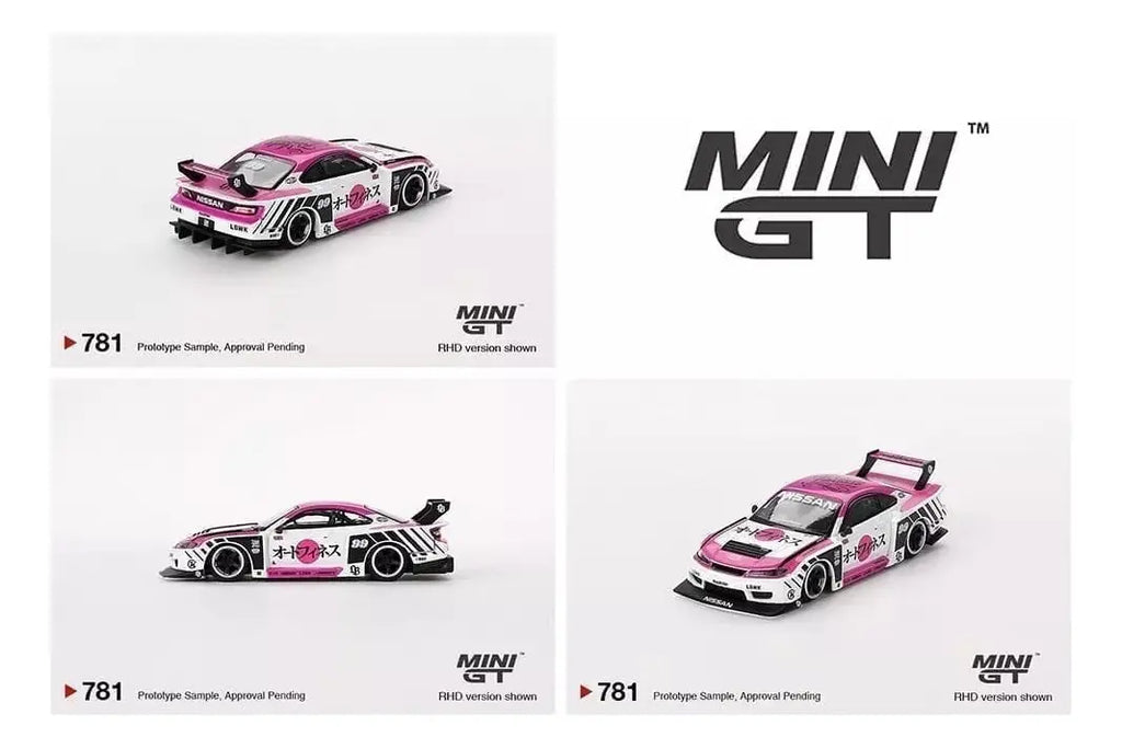 Mini GT #781 Nissan SILVIA(S15) LB-Super Silhouette
