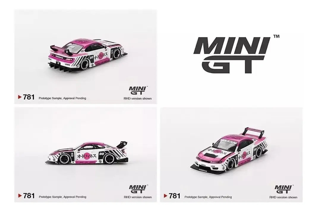 Mini GT #781 Nissan SILVIA(S15) LB-Super Silhouette