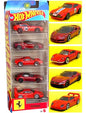 Hot Wheels 1:64 Basic 5 Pack Set 2026 Ferrari