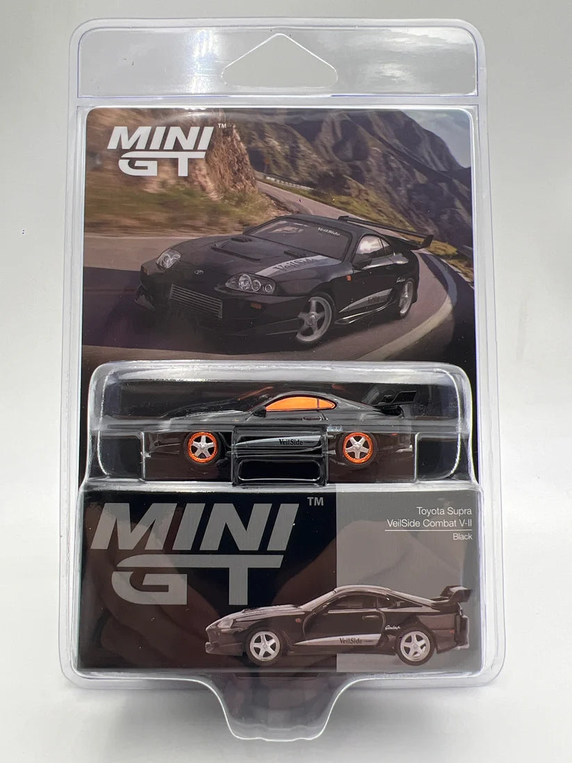 (CHASE) Mini GT #1107 Toyota Supra VeilSide Combat V-II Black
