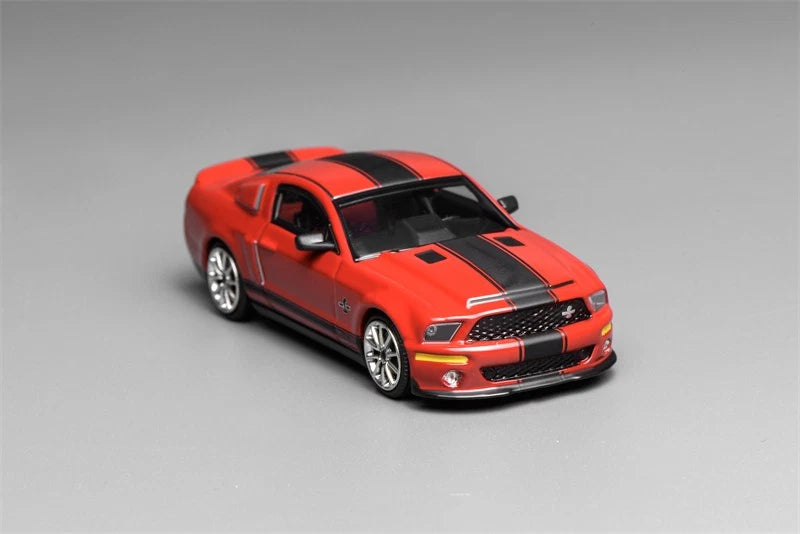 Motorhelix x Greenlight 1/64 Ford Mustang Shelby GT500 2007 RED GL-1251005A Motorhelix x Greenlight 1:64
