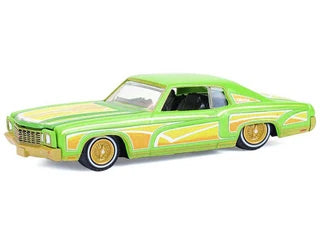 Greenlight 1:64 1970 Chevrolet Monte Carlo Lowrider – Michael Heralda Special Edition – Hobby Exclusive – Green