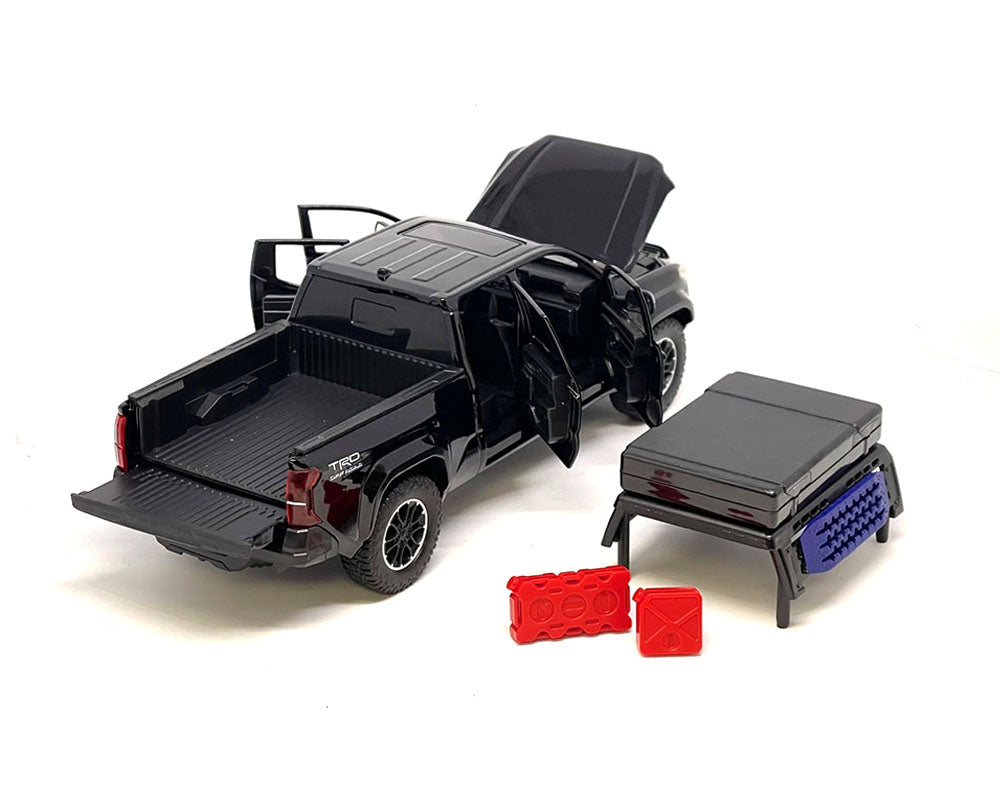 MiJo Exclusives 124 2024 Toyota Tacoma TRD Off-Road Edition – Black