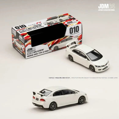 MUGEN CIVIC TYPE R (FD2) Championship White HOBBY JAPAN JDM64 HJDM010-16 1:64 SCALE