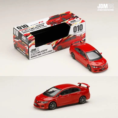 MUGEN CIVIC TYPE R (FD2) Milano Red HOBBY JAPAN JDM64 HJDM010-18