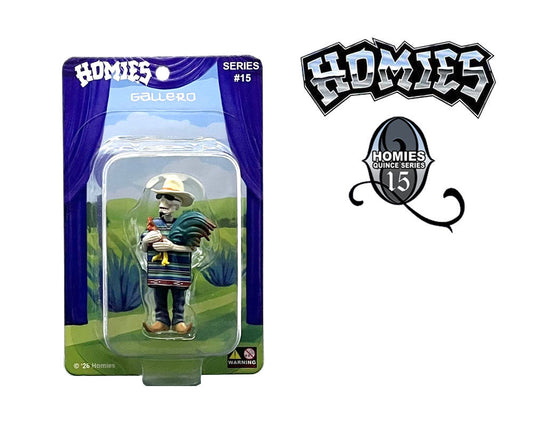 Homies Figures 1.75″ Series 15 Special Edition #8 Gallero Figure