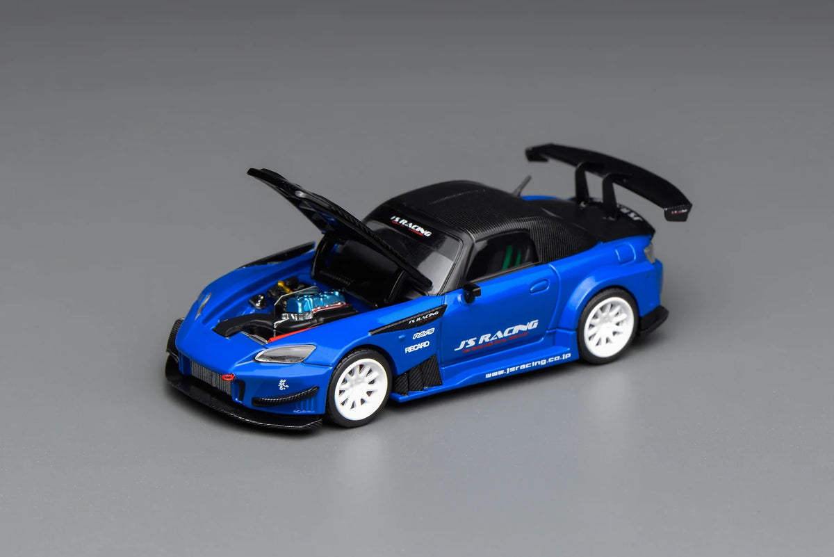 (COMING SOON) Motorhelix 164 Honda S2000 J's Racing Apex Blue Pearl M65152