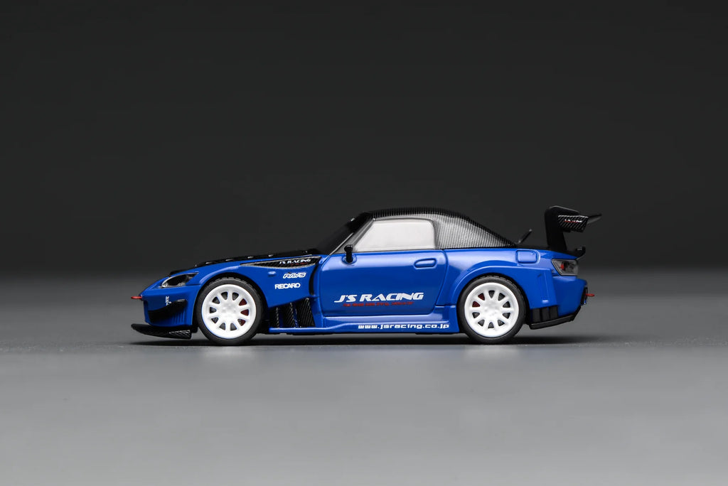 (COMING SOON) Motorhelix 164 Honda S2000 J's Racing Apex Blue Pearl M65152