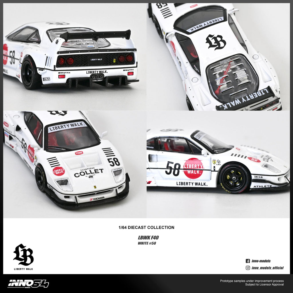 (PRE-ORDER) INNO64 1/64 LBWK F40 COLLET