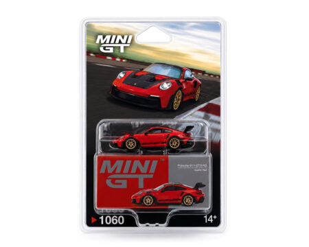 Mini GT #1060 1:64 Porsche 911 (992) GT3 RS Weissach Package – Guards Red