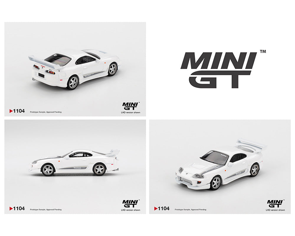 Mini GT #1104 1:64 Toyota Supra VeilSide Combat V-I – White