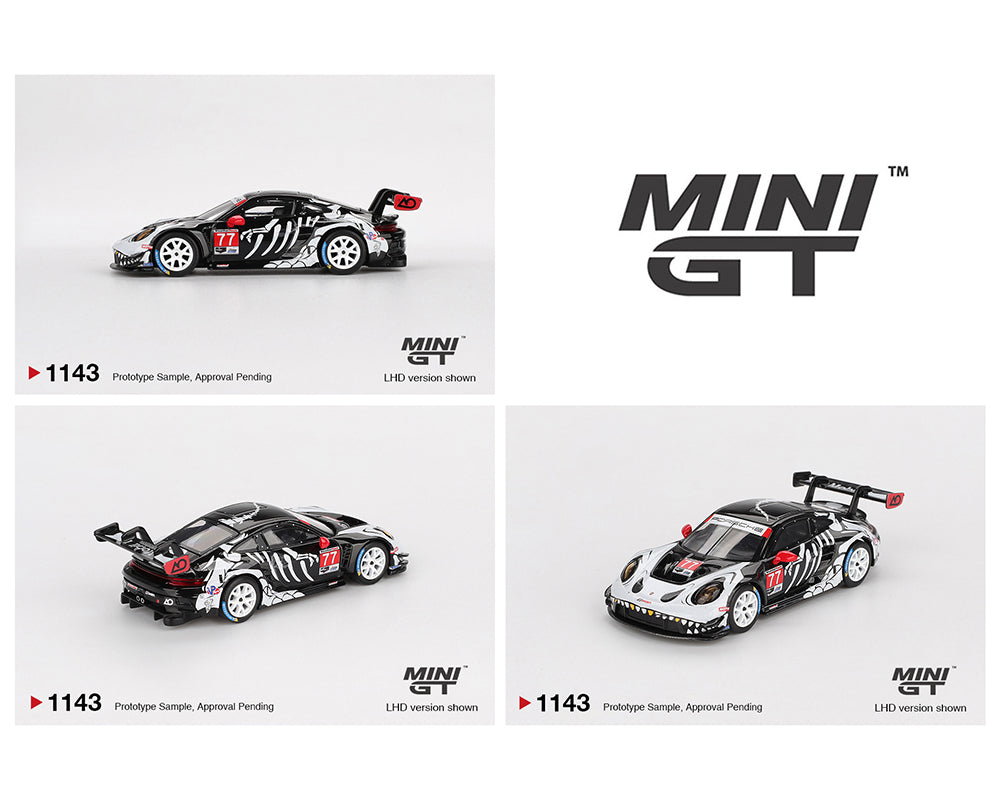 (Preorder) Mini GT 1:64 Porsche 911 GT3 R #77 AO Racing 2025 IMSA Petit Le Mans