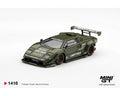 (Preorder) Lamborghini Countach LB-WORKS Army Green – Limited Edition