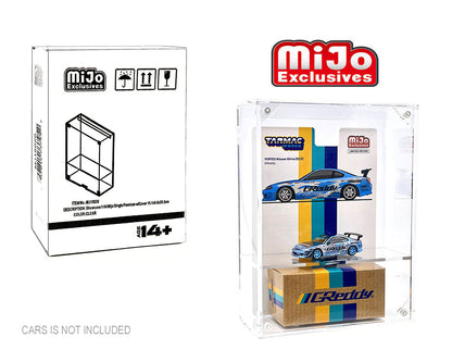 Showcase 1:64 Premium Collector Single Case with Shelve & Cover (6″x2.1/8″x8″) – Mijo Exclusives
