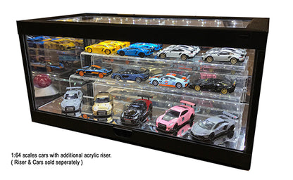Illumicase Plus 14 Inch Plastic Display Case with LED Lighting and Mirror – MiJo Exclusives