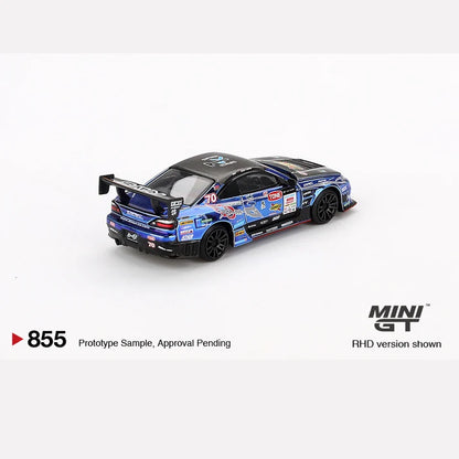 Mini GT #855 1:64 Japan Exclusive Nissan Silvia (S15) D-MAX #70 D-MAX Racing 2023 D1 Grand Prix Limited Edition