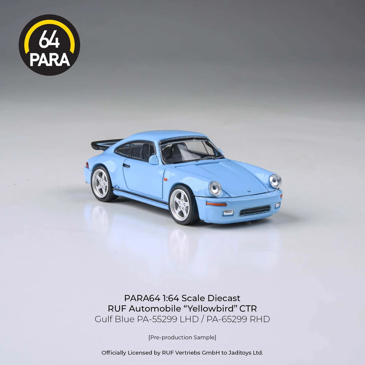 PARA64 1/64 RUF CTR 1987 Gulf Blue LHD PA-55299