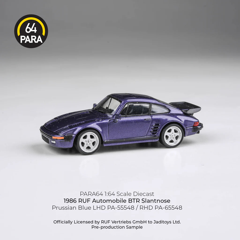 PARA64 164 1986 RUF BTR Slantnose, Prussian Blue LHD PA-55548