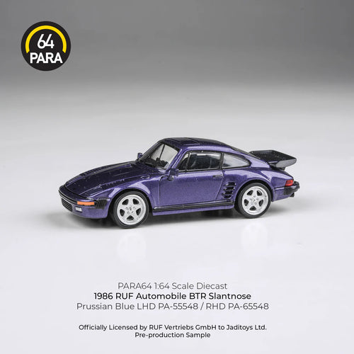 PARA64 164 1986 RUF BTR Slantnose, Prussian Blue LHD PA-55548