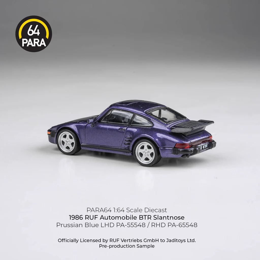 PARA64 164 1986 RUF BTR Slantnose, Prussian Blue LHD PA-55548