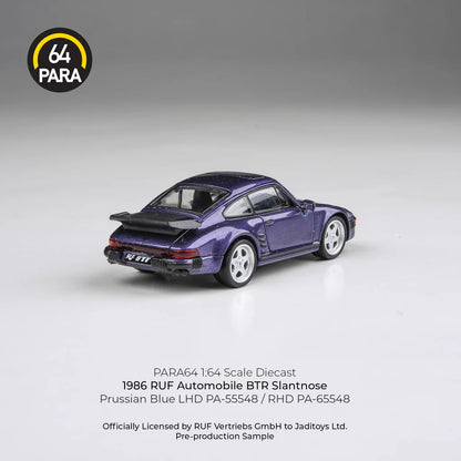 PARA64 164 1986 RUF BTR Slantnose, Prussian Blue LHD PA-55548