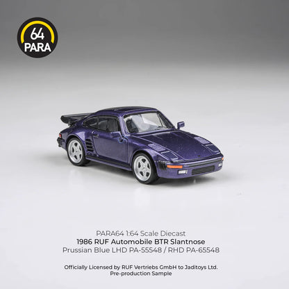 PARA64 164 1986 RUF BTR Slantnose, Prussian Blue LHD PA-55548