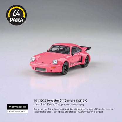 PARA64 1/64 1974 Porsche 911 Carrera RSR 3.0 Fuschia LHD PA-55799