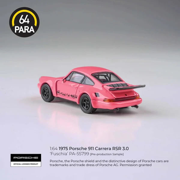 PARA64 1/64 1974 Porsche 911 Carrera RSR 3.0 Fuschia LHD PA-55799