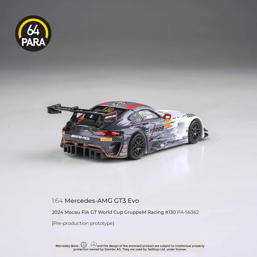 PARA64 164 Mercedes-AMG GT3 2024 Macau FIA GT World Cup GruppeM Racing #130 P1 PA-56362