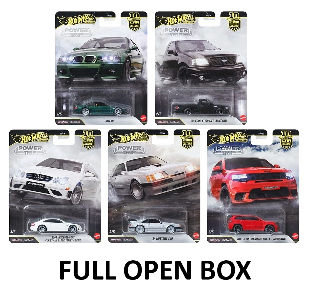 (FULL OPEN BOX) Hot Wheels 1:64 Car Culture 10th Anniversary 2026 R Case
