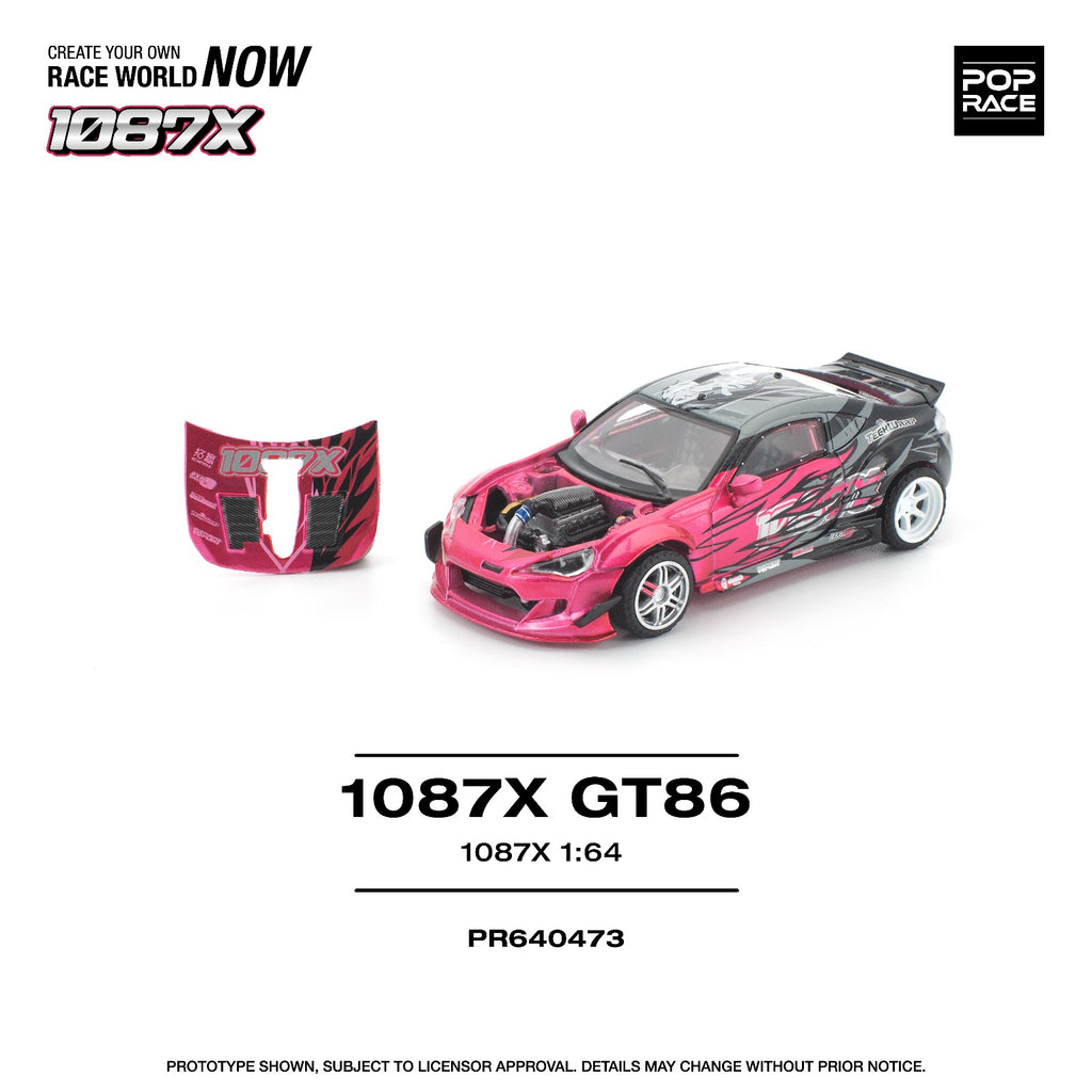(PREORDER)POPRACE 1/64 1087X GT86