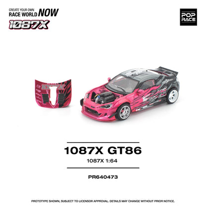 (PREORDER)POPRACE 1/64 1087X GT86