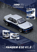 INNO64 1/64 PANDEM E30 M3 Silver/Blue IN64-E30P-SILBLU