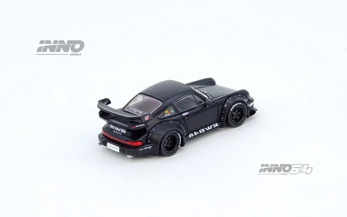 INNO64 1/64 RWB 964 Black Matt IN64-RWB964-BM
