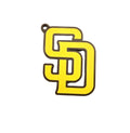 San Diego keychain Brwn/Yllw