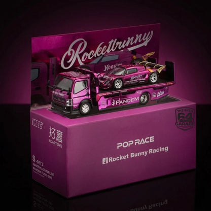 POPRACE 1/64 PANDEM Elise and FUSO Truck Set HEC 2026