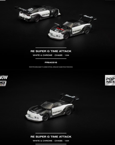 (COMING SOON) POPRACE 1/64 RE SUPER G TIME ATTACK TMCS Malaysia 2026 Special Edition PR640516