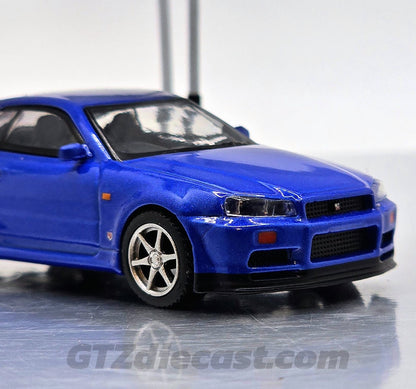 #759 Nissan Skyline GT-R(R34) V-Spec Bayside Blue