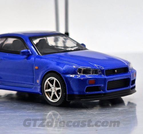 #759 Nissan Skyline GT-R(R34) V-Spec Bayside Blue
